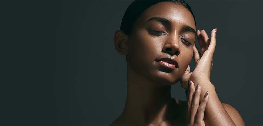 glowing skin